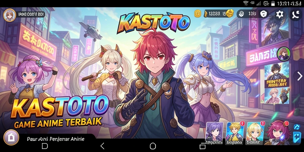 Tampilan gameplay seru KASTOTO dengan aksi terkeren.