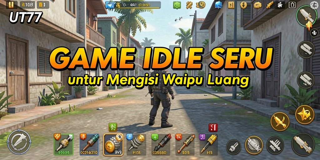 Gameplay Idle UT77 yang seru dan menantang.